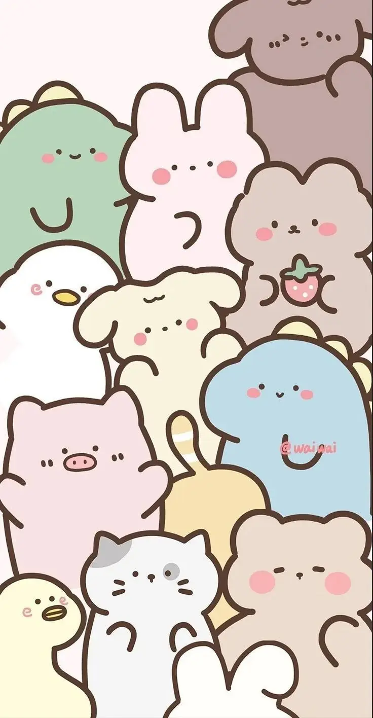 Hình Nền Con Vật Cute Anime - Tuyển Tập Ảnh Dễ Thương Dành Cho Fan Anime 33