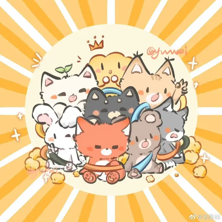 Hình Nền Con Vật Cute Anime - Tuyển Tập Ảnh Dễ Thương Dành Cho Fan Anime 37