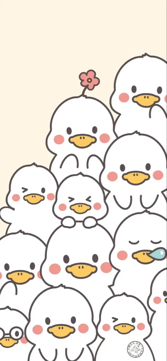 Hình nền con vịt cute - Bộ sưu tập hình nền dễ thương với hình ảnh con vịt 3