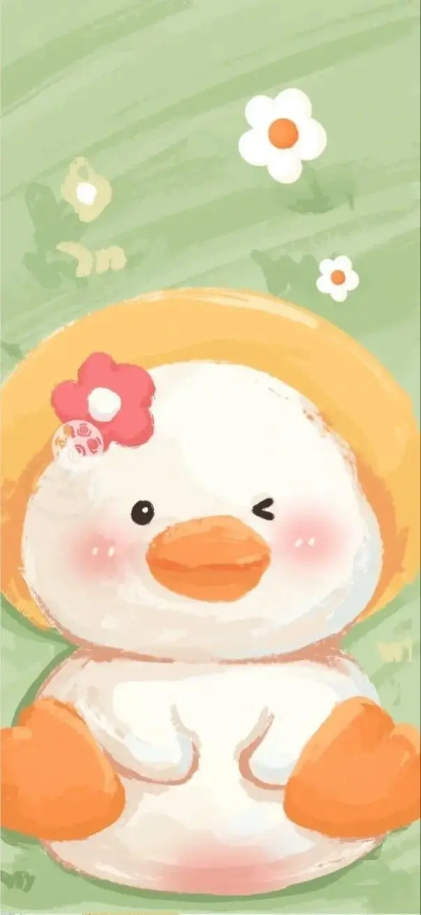 Hình nền con vịt cute - Bộ sưu tập hình nền dễ thương với hình ảnh con vịt 6