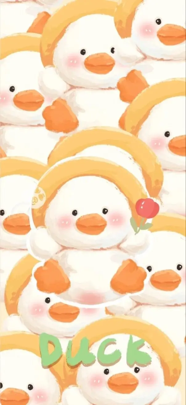 Hình nền con vịt cute - Bộ sưu tập hình nền dễ thương với hình ảnh con vịt 17