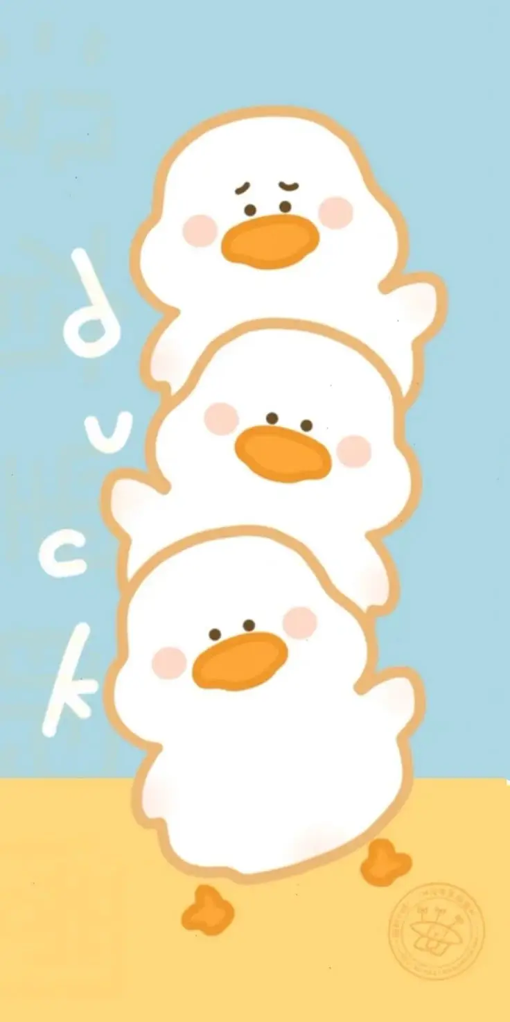 Hình nền con vịt cute - Bộ sưu tập hình nền dễ thương với hình ảnh con vịt 24