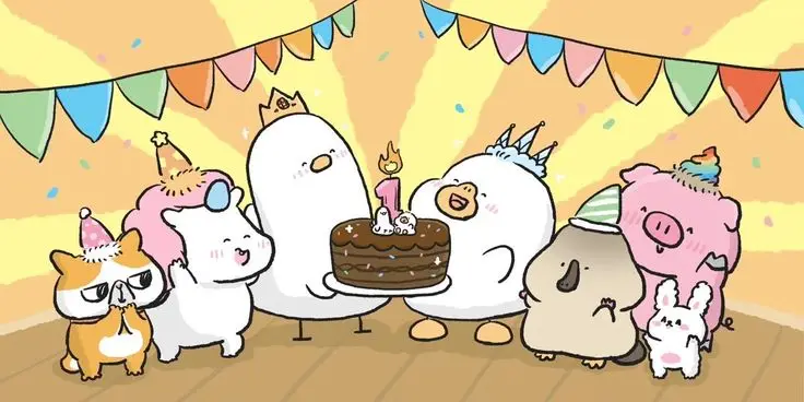 Hình nền con vịt cute - Bộ sưu tập hình nền dễ thương với hình ảnh con vịt 33
