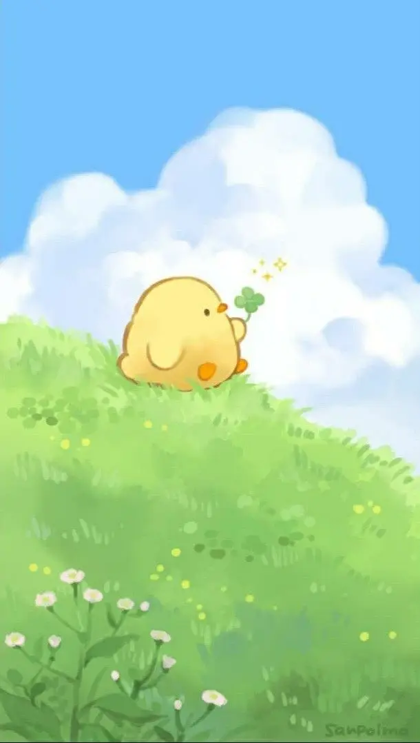 Hình nền con vịt cute - Bộ sưu tập hình nền dễ thương với hình ảnh con vịt 34