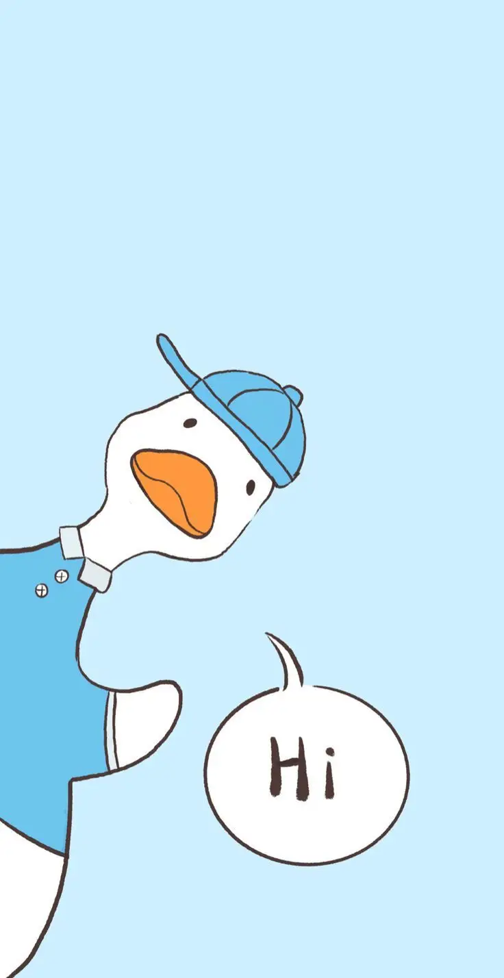 Hình nền con vịt cute - Bộ sưu tập hình nền dễ thương với hình ảnh con vịt 39