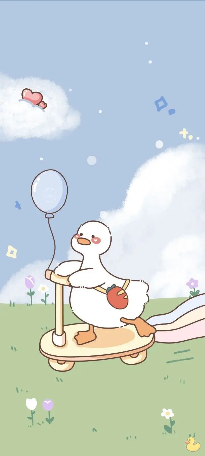 Hình nền con vịt cute - Bộ sưu tập hình nền dễ thương với hình ảnh con vịt 41