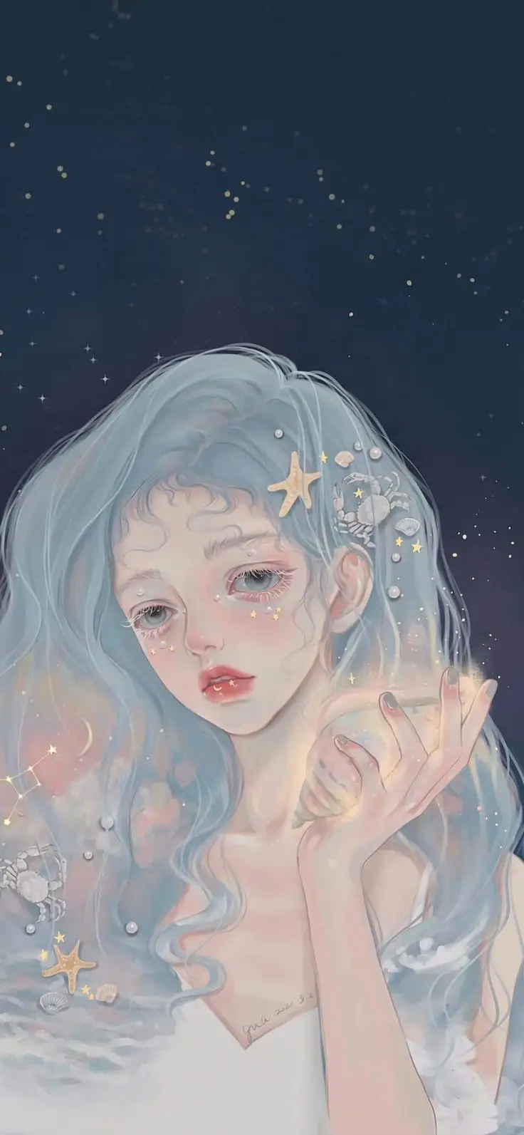 Hình nền cung Cự Giải nữ độc đáo cho tín đồ zodiac 45