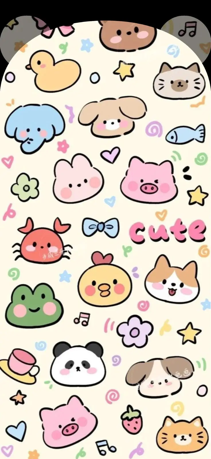Hình nền cute cho iPhone – Yêu thương từ những hình ảnh 9