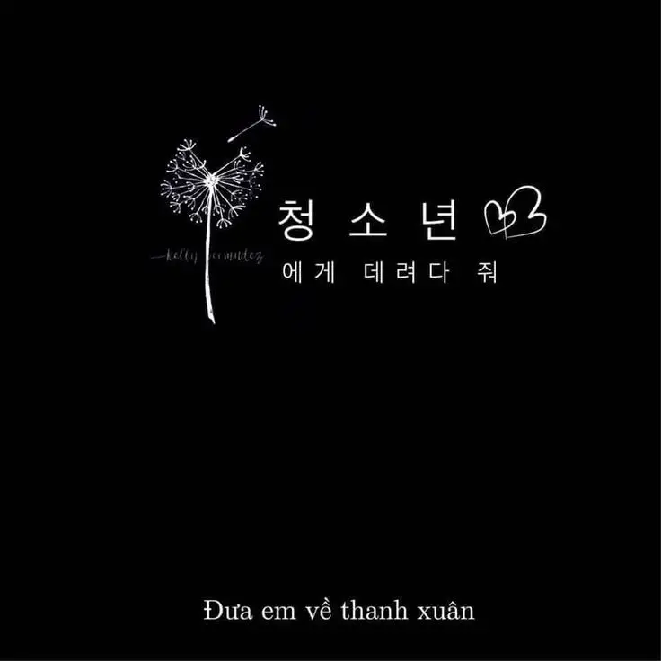 Hình nền cute có chữ Hàn Quốc cho tín đồ K-pop 41