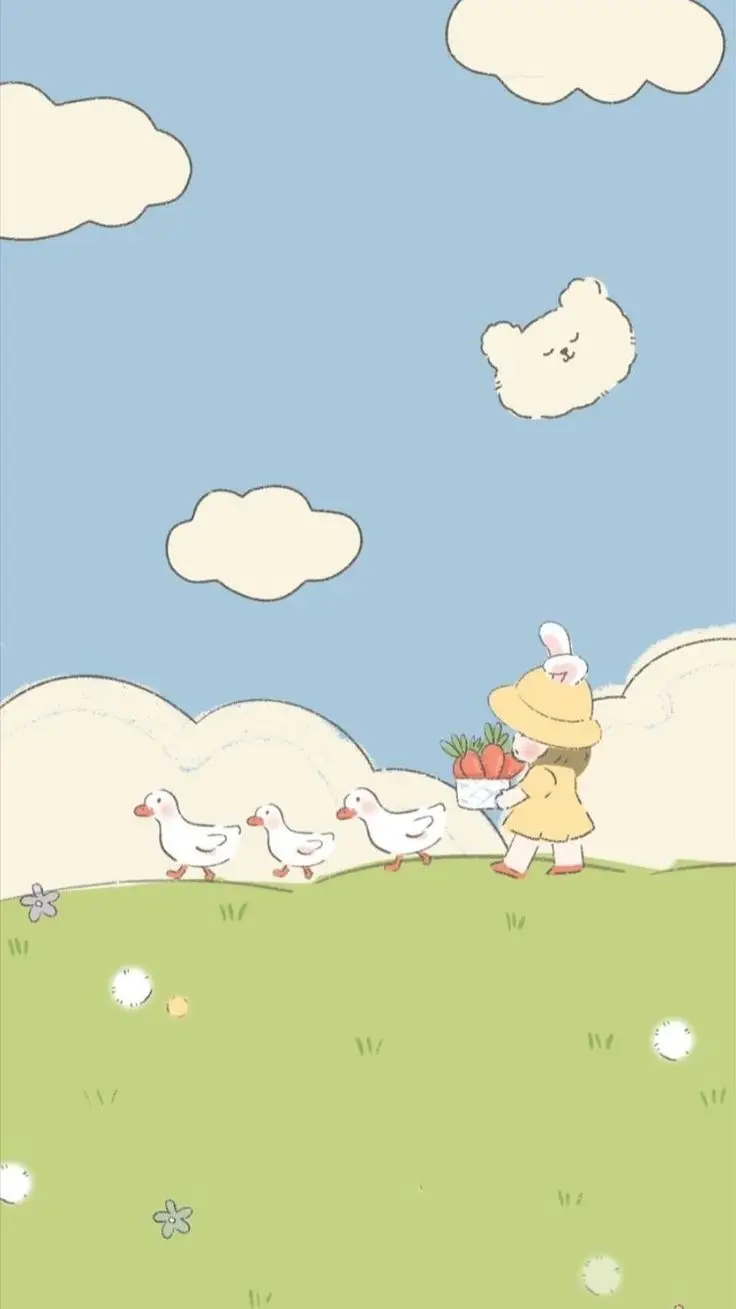 Hình nền cute dễ thương – Những hình ảnh dễ thương giúp bạn thư giãn 30