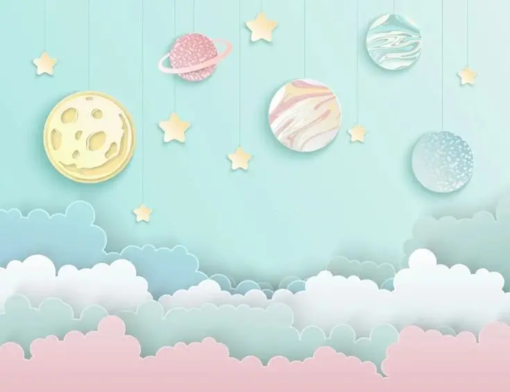 Hình nền dễ thương ảnh mây cute - Thế giới bầu trời trong lành 9