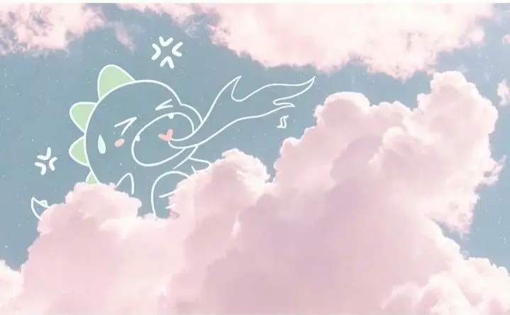 Hình nền dễ thương ảnh mây cute - Thế giới bầu trời trong lành 56