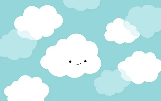 Hình nền dễ thương ảnh mây cute - Thế giới bầu trời trong lành 62