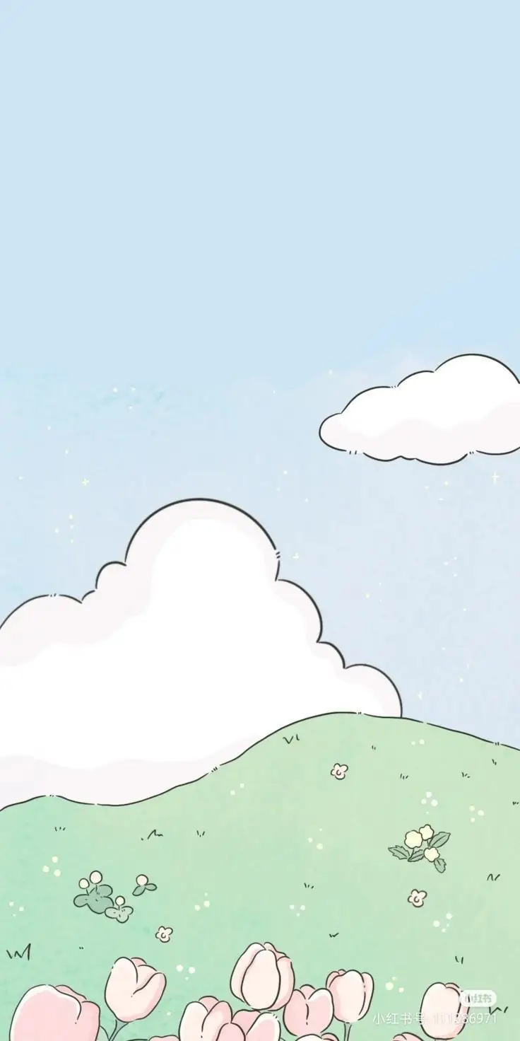 Hình nền dễ thương ảnh mây cute - Thế giới bầu trời trong lành 73