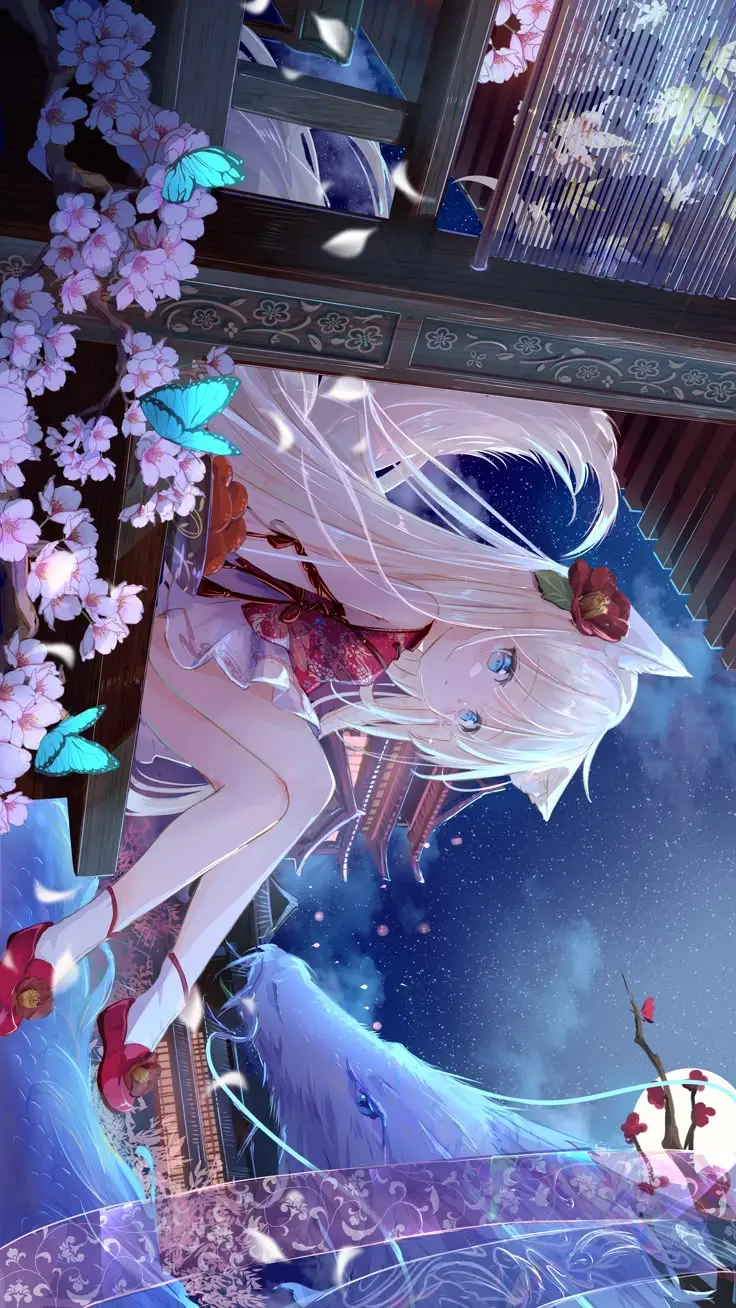 Top Hình Nền Anime Cute Đáng Yêu 23