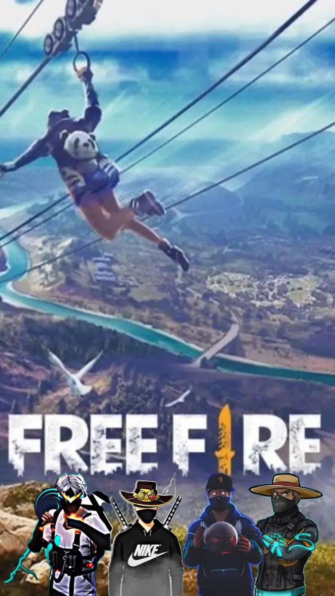 Hình nền Free Fire 3D sống động cho game thủ