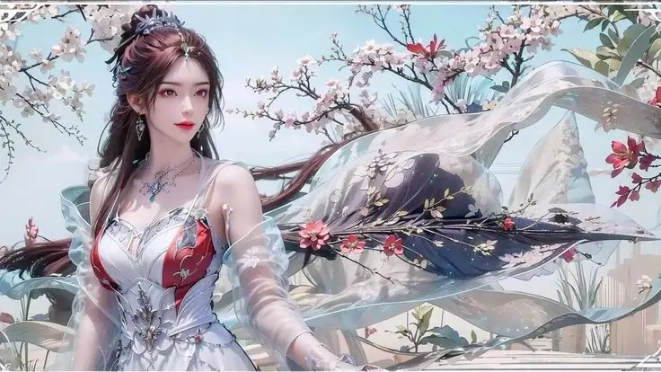 Hình nền gái 3D đẹp mê mẩn 10