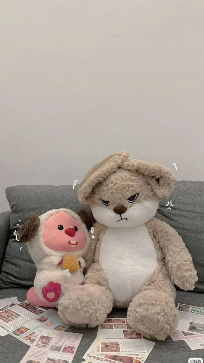 Hình nền gấu bông cute dễ thương cho điện thoại 24