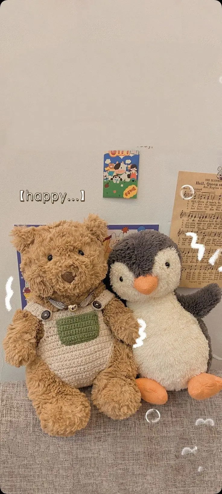 Hình nền gấu bông cute dễ thương cho điện thoại 25