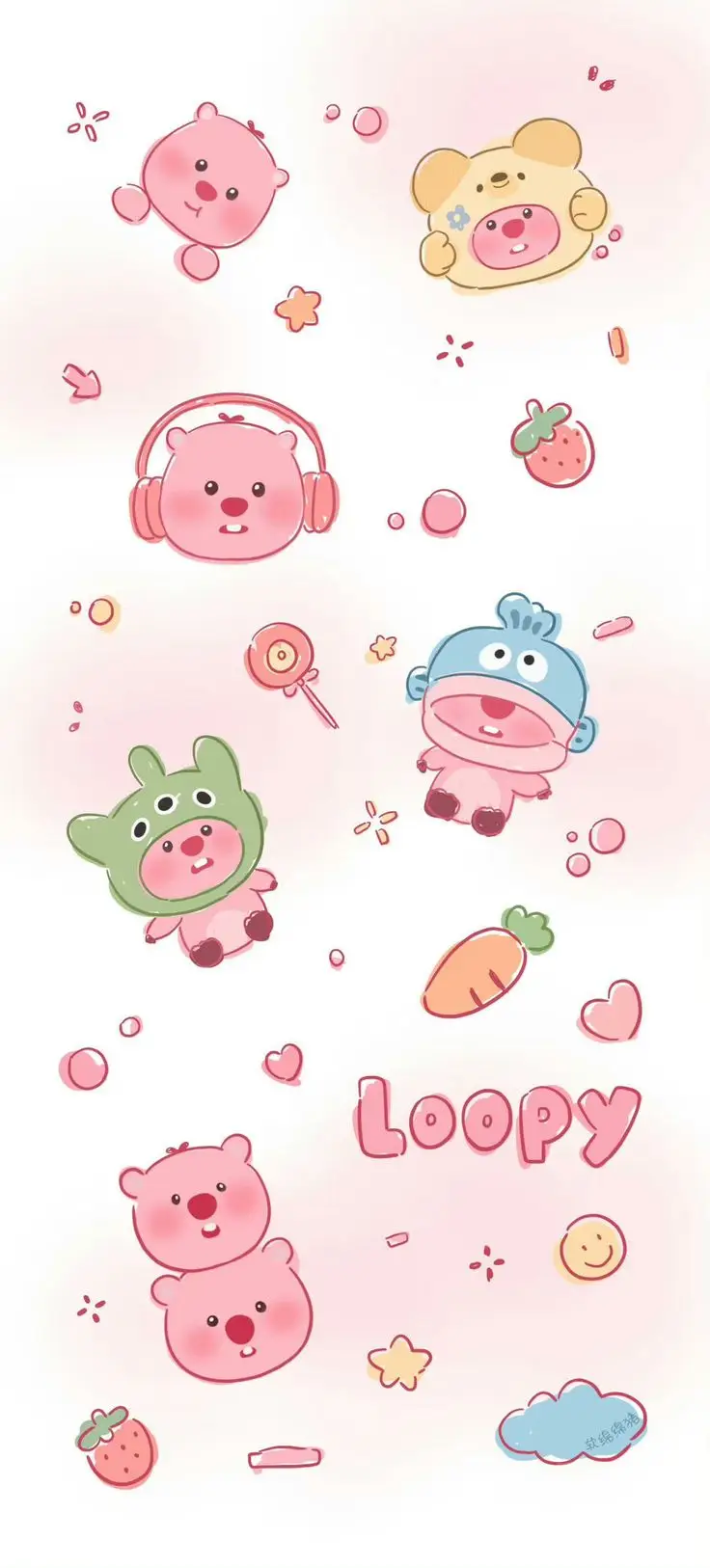 Hình nền gấu bông cute dễ thương cho điện thoại 33