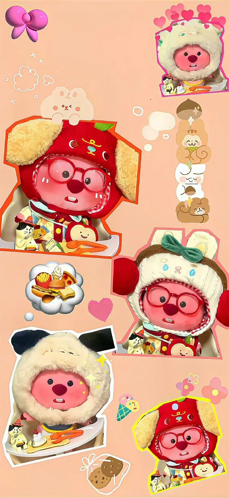 Hình nền gấu bông cute dễ thương cho điện thoại 46