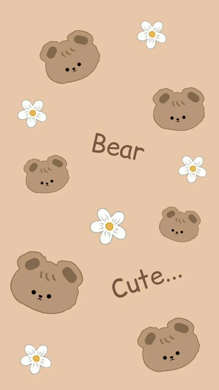 Hình nền gấu nâu cute mang lại niềm vui cho bạn 2