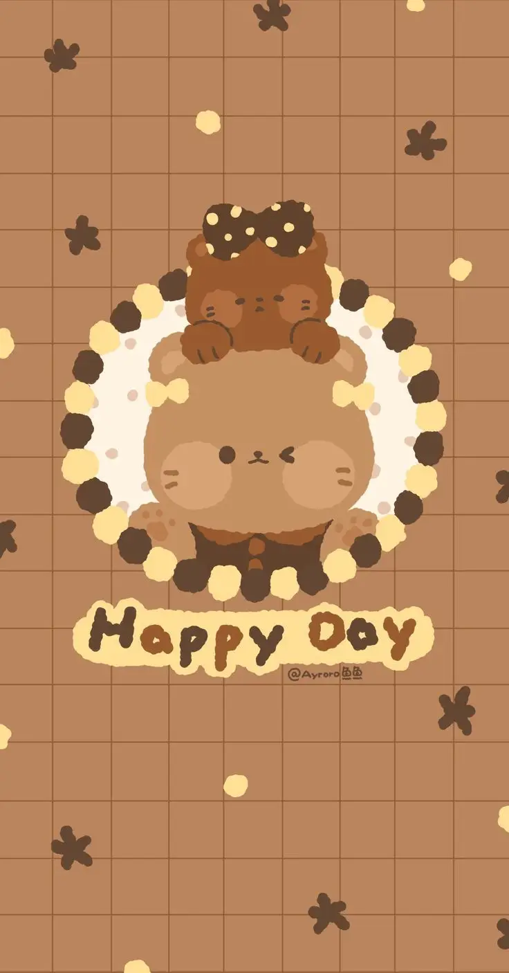 Hình nền gấu nâu cute mang lại niềm vui cho bạn 19