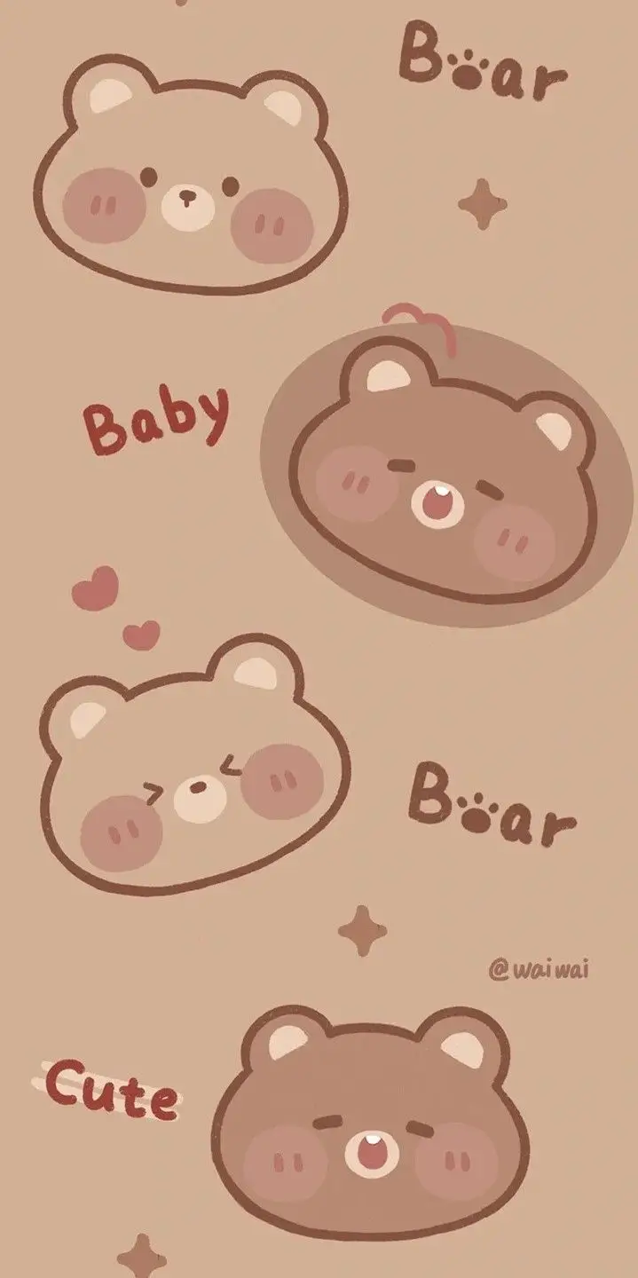 Hình nền gấu nâu cute mang lại niềm vui cho bạn 23