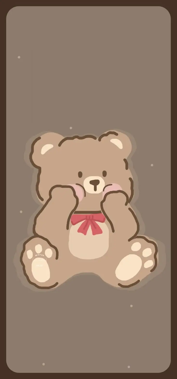 Hình nền gấu nâu cute mang lại niềm vui cho bạn 25