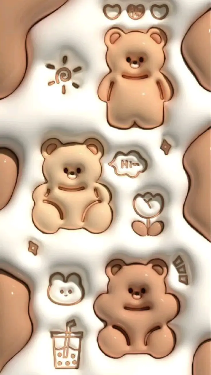 Hình nền gấu nâu cute mang lại niềm vui cho bạn 39