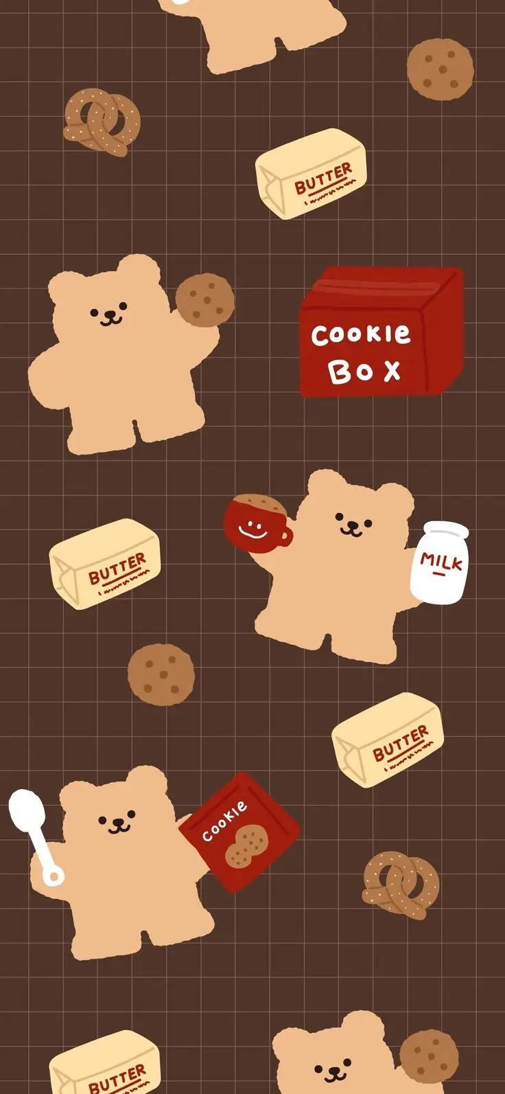 Hình nền gấu nâu cute mang lại niềm vui cho bạn 40