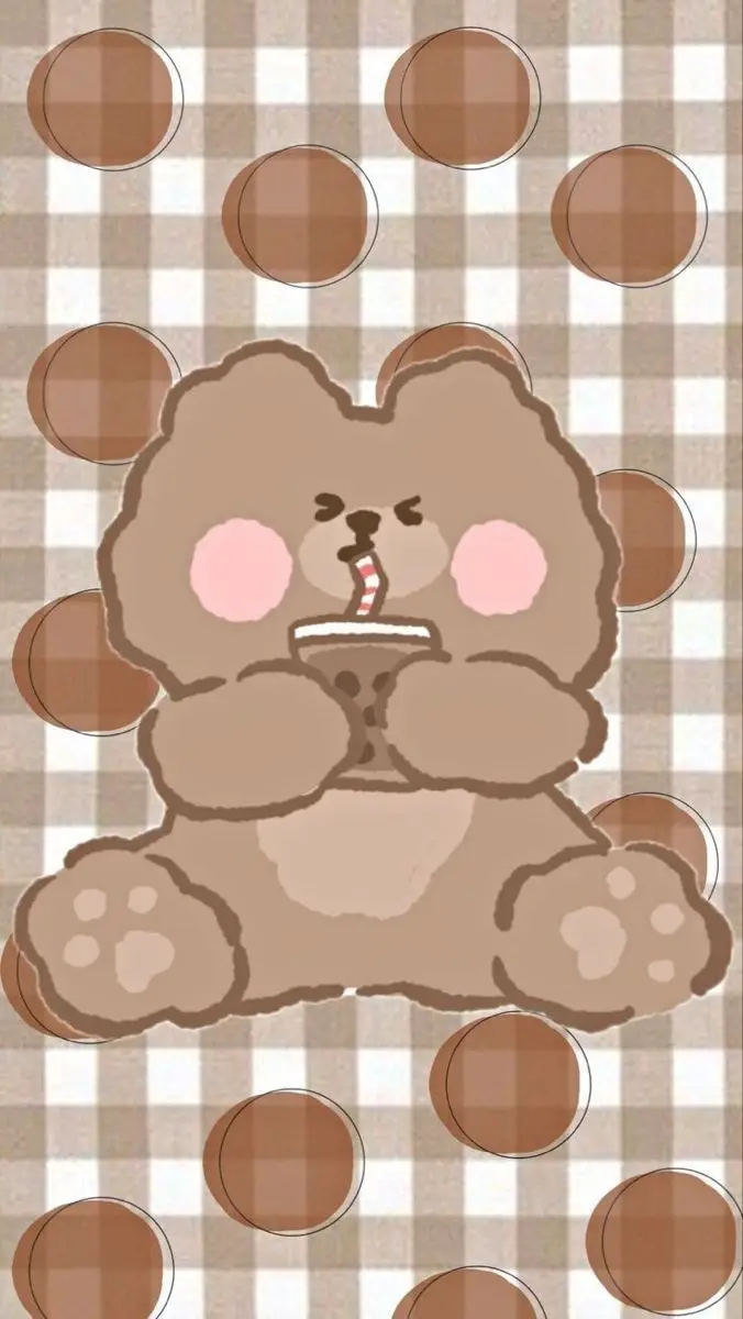 Hình nền gấu nâu cute mang lại niềm vui cho bạn 42