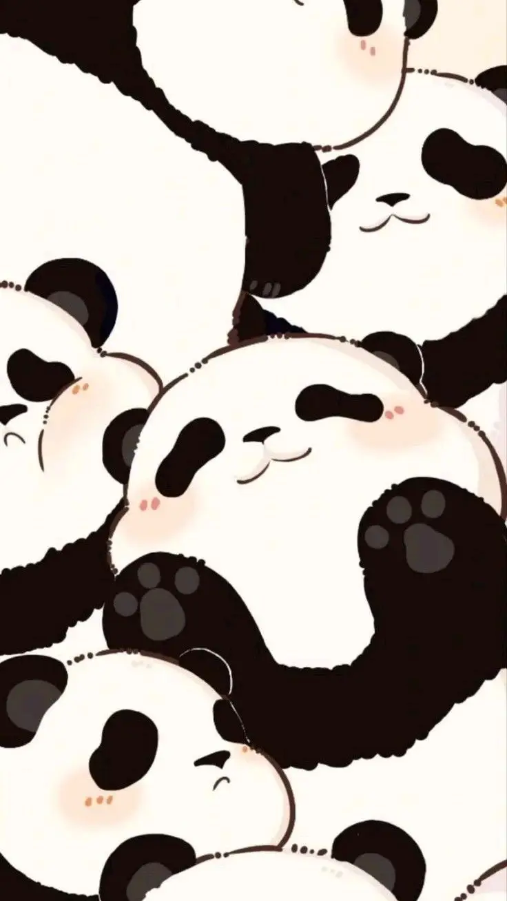 Hình nền gấu trúc cute đáng yêu 5
