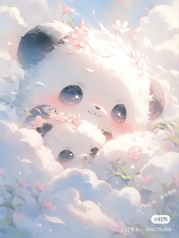 Hình nền gấu trúc cute đáng yêu 6