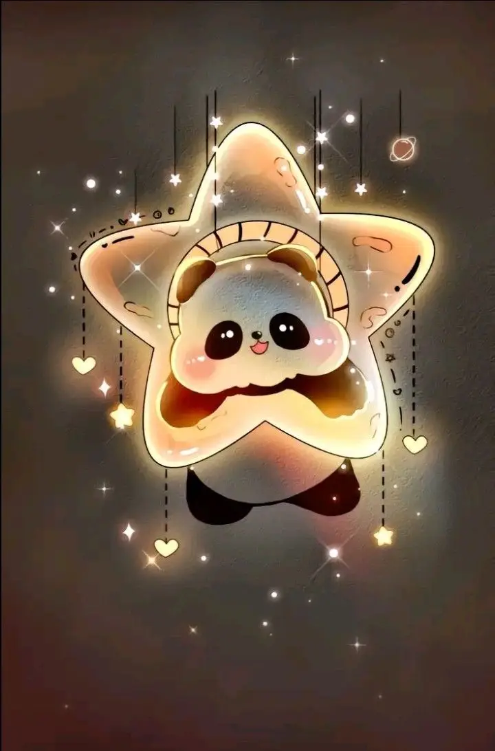Hình nền gấu trúc cute đáng yêu 18