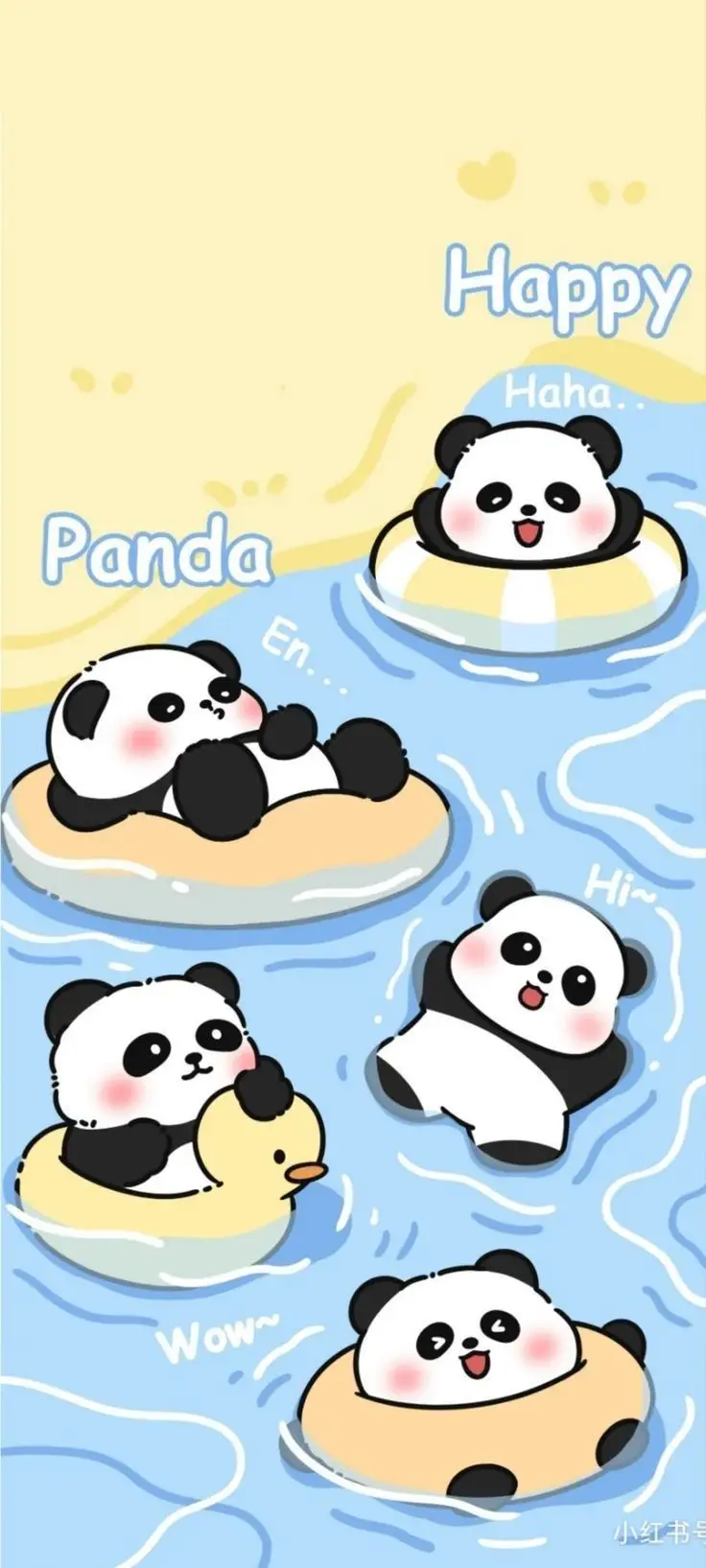 Hình nền gấu trúc cute đáng yêu 23