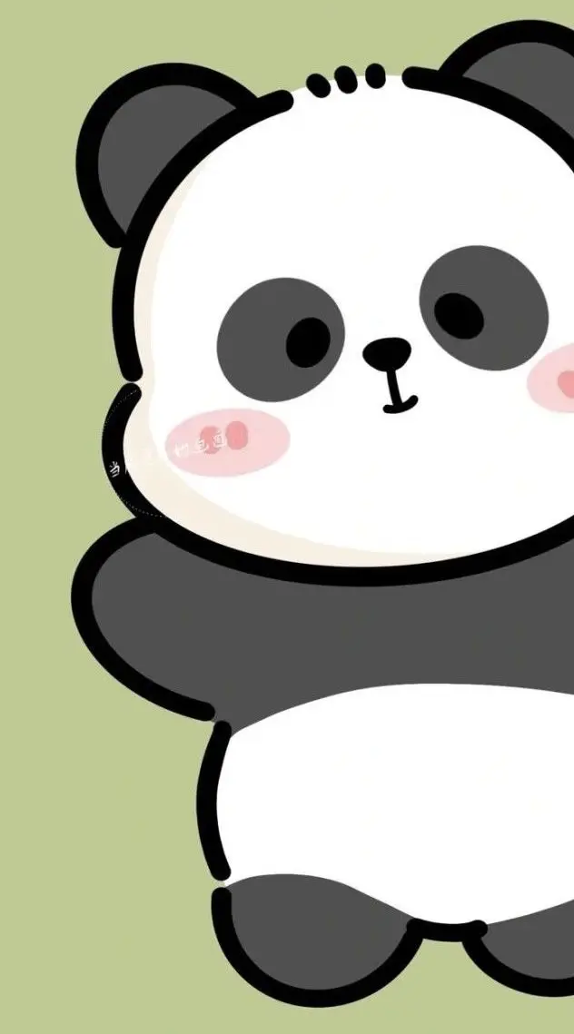 Hình nền gấu trúc cute đáng yêu 26