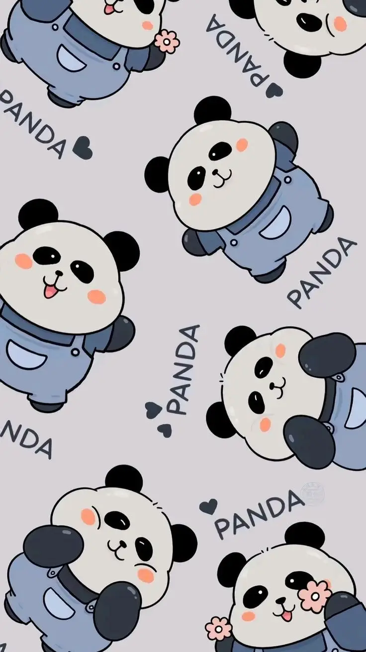Hình nền gấu trúc cute đáng yêu 27