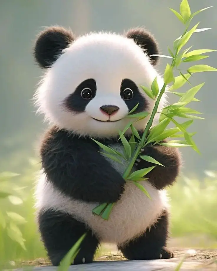 Hình nền gấu trúc cute đáng yêu 38