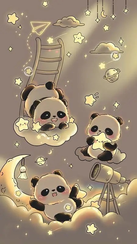Hình nền gấu trúc cute đáng yêu 39