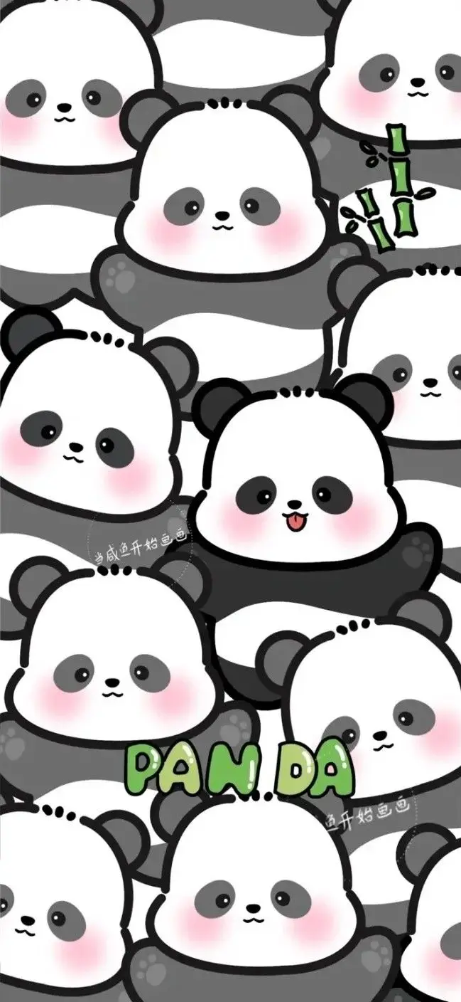 Hình nền gấu trúc cute đáng yêu 45