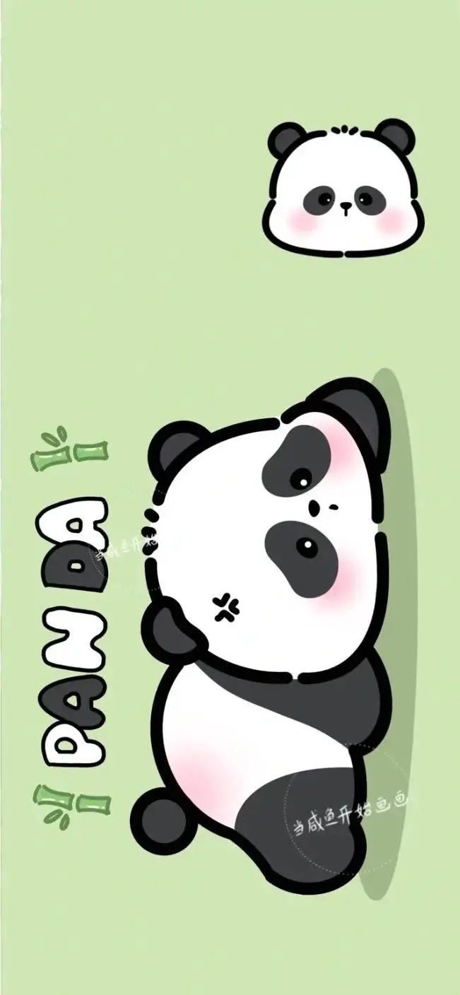 Hình nền gấu trúc cute đáng yêu 46