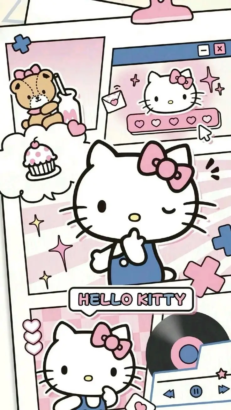 Hình nền Hello Kitty cute - Sự dễ thương không thể cưỡng lại 2