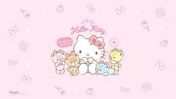 Hình nền Hello Kitty cute - Sự dễ thương không thể cưỡng lại 6
