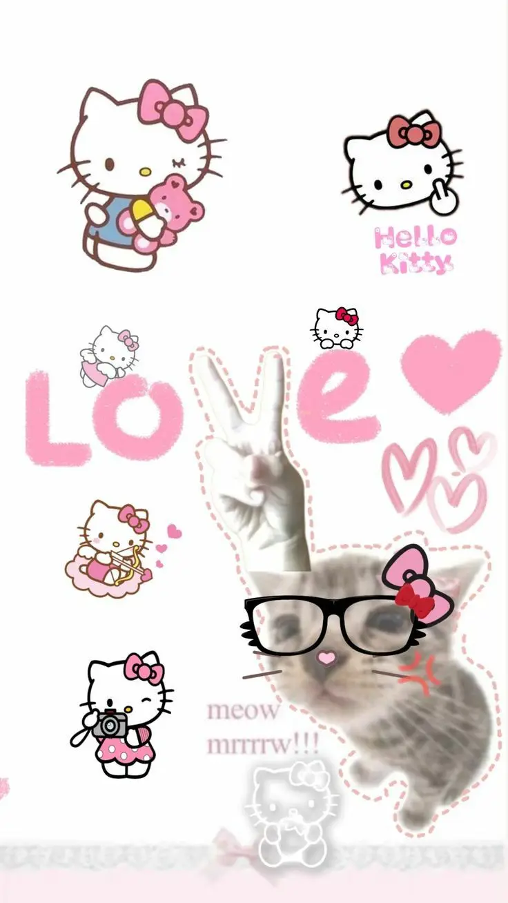 Hình nền Hello Kitty cute - Sự dễ thương không thể cưỡng lại 26