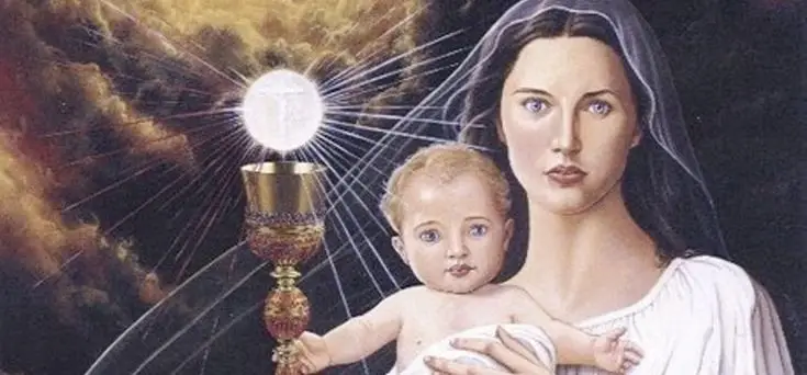 Hình nền đức mẹ Maria đẹp cho máy tính và điện thoại 11