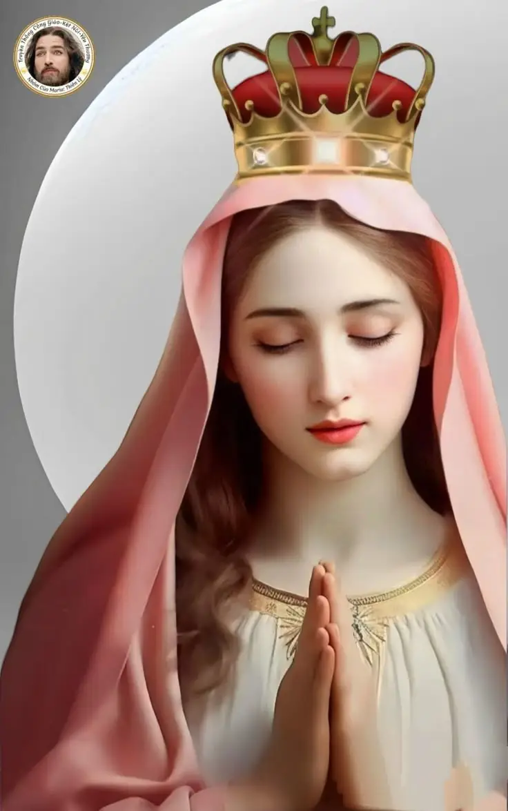 Hình nền đức mẹ Maria đẹp cho máy tính và điện thoại 17