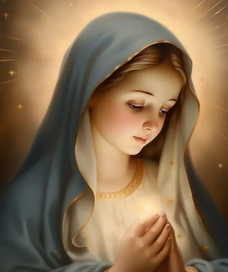 Hình nền đức mẹ Maria đẹp cho máy tính và điện thoại 19