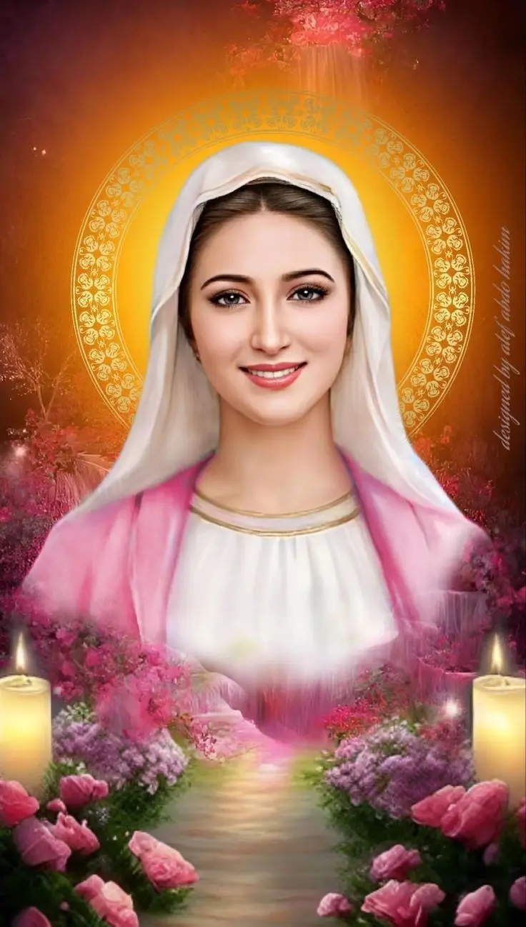 Hình nền đức mẹ Maria đẹp cho máy tính và điện thoại 57