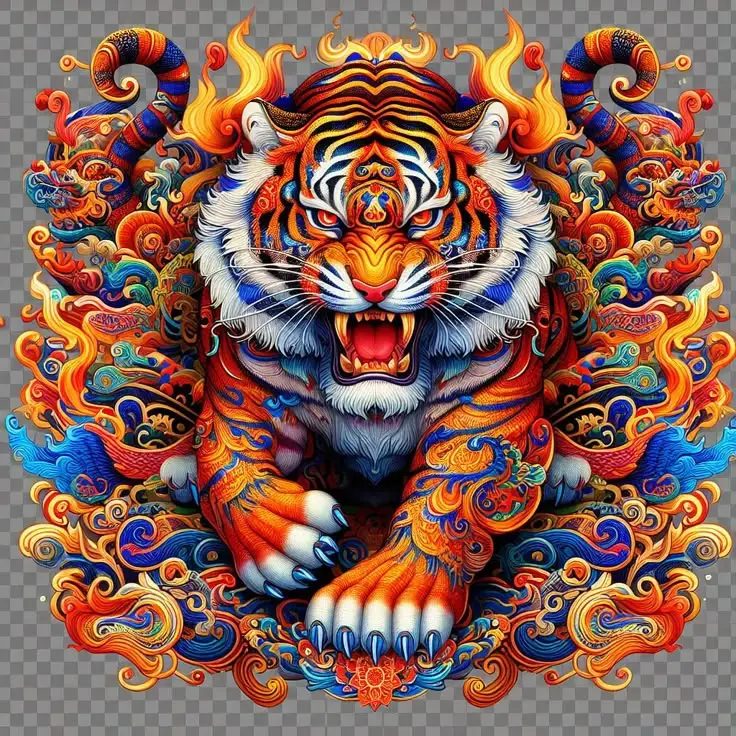 Hình nền hổ 3D đẹp - Bộ sưu tập hình nền chất lượng cao 15